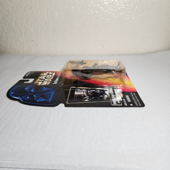 Star Wars POF Death Star Gunner 4" Action Figure 1996 Red Card New Sealed - Picture 8 of 11